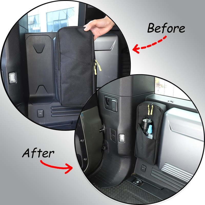 HIRUFAIT Car Storage Bag Compatible with Land Rover Defender 90