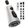 Universal Kitchen Faucet Head Replacement with 15 Adapter Kit Compatible