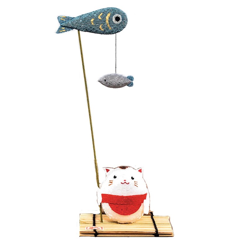 Teru Frog Summer Tradition Handmade Crepe Nagomi Japanese Goods (Owl)