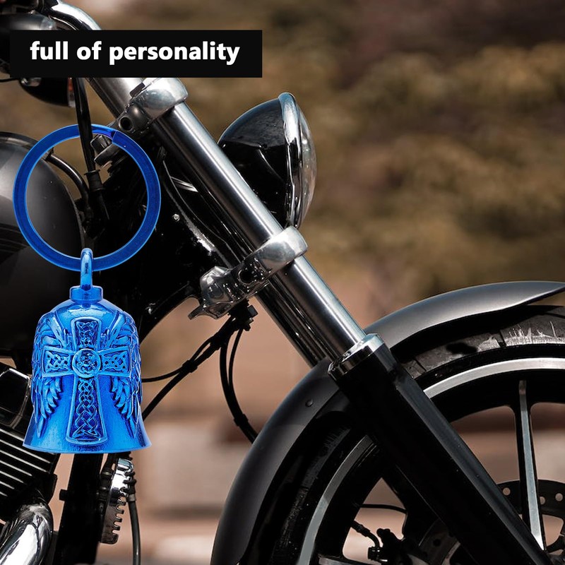 Motorcycle Men Bells - Motorcycle Angel Bell for Men Women,Bell