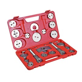 Torin ATRHS-E3318BB Professional Disc Brake Caliper Tool Kit - Car Brake Piston, Fits: Most American, European, Japanese Autos, 24-Piece with Red Case