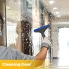 Gomake Small Silicone Squeegee Window Shower Squeegee Tool,Auto Water Blade