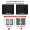 FDEETY Door Latch Door Security Latch Lock Interior Rotary Latch