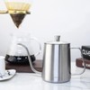 Easyworkz Gage Pour Over Hervidor de acero inoxidable cuello de