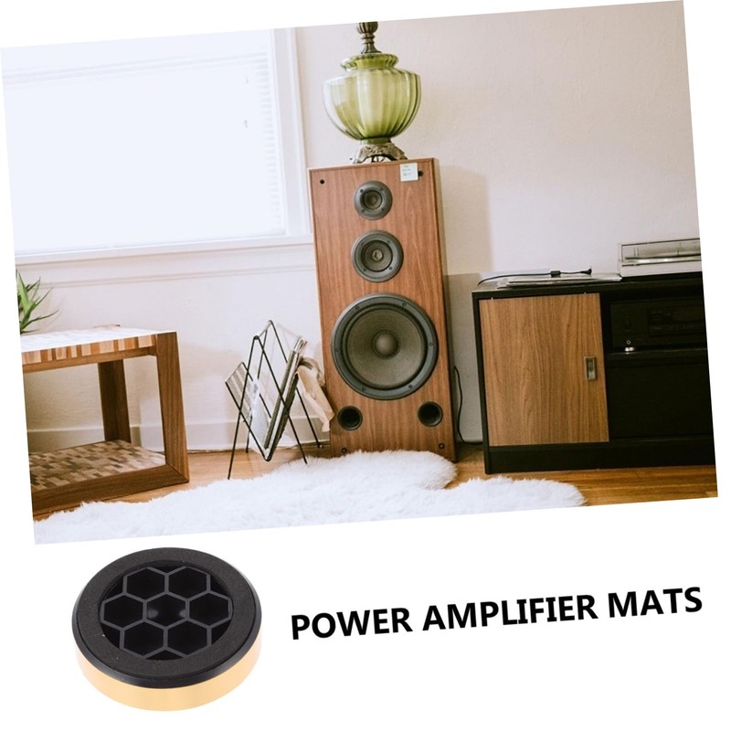 LABRIMP 12pcs Speaker Isolation Feet Pads for Amplifier Chassis Non