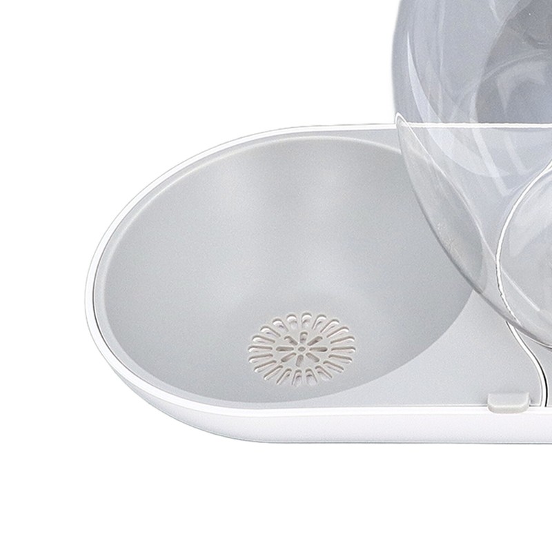Pet Water Dispenser Food Feeder Cat Automatic Drinking Snail Shape