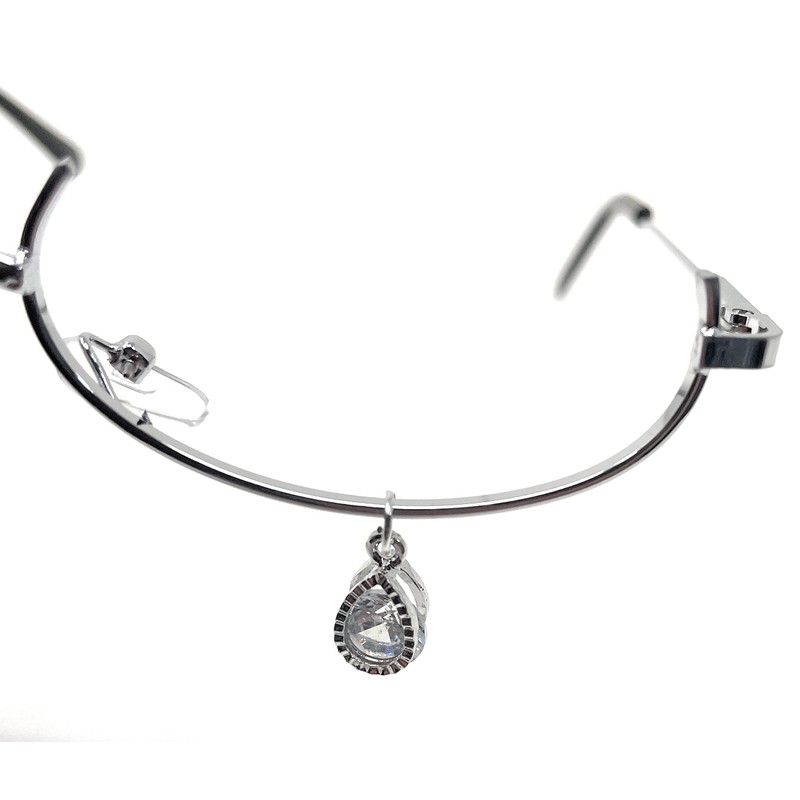 TOKYO GOODS MARKET Charm with No Lens Oval Half Rim
