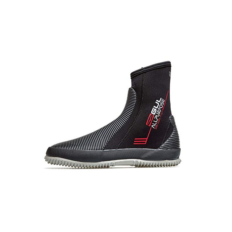 Gul 5mm All Purpose Neoprene Wetsuit Boots Shoes - Black