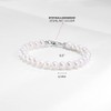 Pulsera de plata de ley 925 con perlas cultivadas en