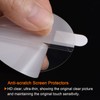 HARFINGTON 5pcs Watch Glass Screen Protectors 27mm Soft TPU Anti-scratch