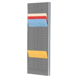 PROLific Automotive Products Champ Repair Order Rack - Heavy-duty Construction - Keeps your Shop Organized (24 Pocket, Gray)