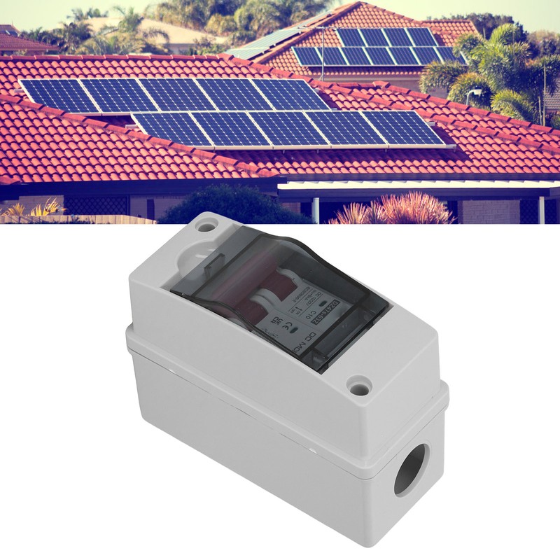 2P DC Circuit Breaker IP65 Waterproof Miniature DC Isolator Switch