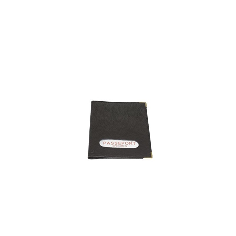 Emeco Passport Case Protective Cover Passport Cover Holder, brown