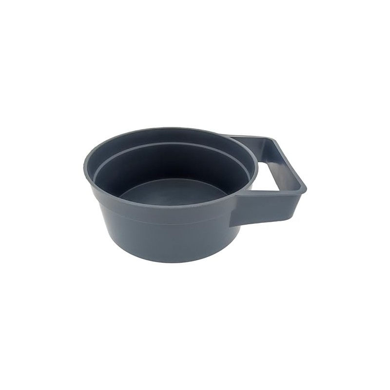 Plasterware Diameter 180 mm Hard PVC Grey Mixing Cup Plaster