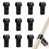 Pack of 10 T Pipe Clamps Connection Pipe Connector End