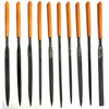 GOBEST Precision Needle File Metal Set 10 pcs 3x140x60 mm,