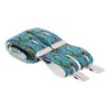MANDITTIONS XL Colourful Blue Trouser Braces with Multi Coloured Fish