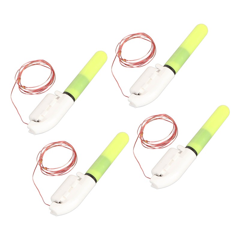 4 Pcs Fishing Glow Sticks Rod Tip LED Glow Sticks