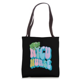 NICU Nurse Nursing Stethoscope Cute Frog Design Tote Bag