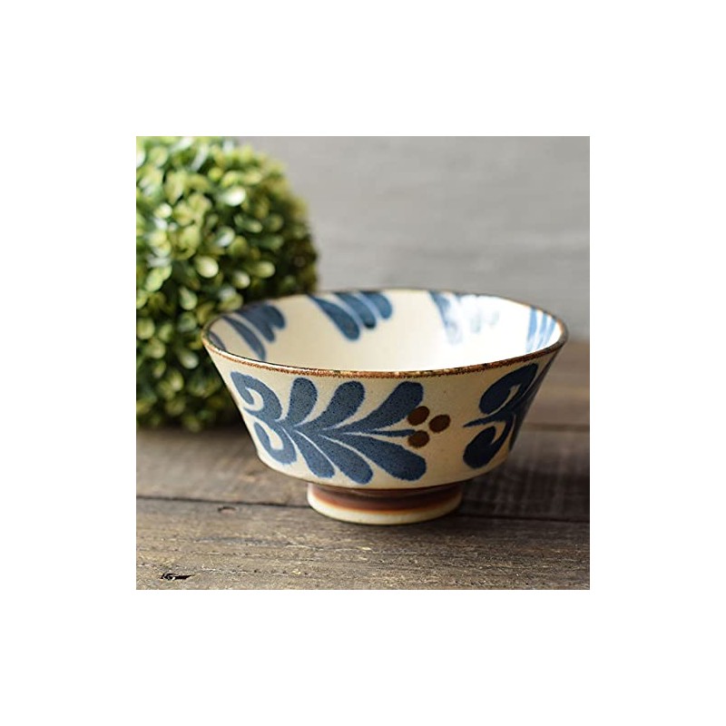 Kobayashi Pottery Paikaji Rice Bowl 6.0 Kaze