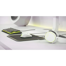 SteelSeries Rival 110 White 62468 Optical Gaming Mouse, Right Handed