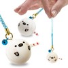 LamPlanning [Kinagani Shimaenaga] Omikuji Function Divination Netsuke Wallet, Key Holder,