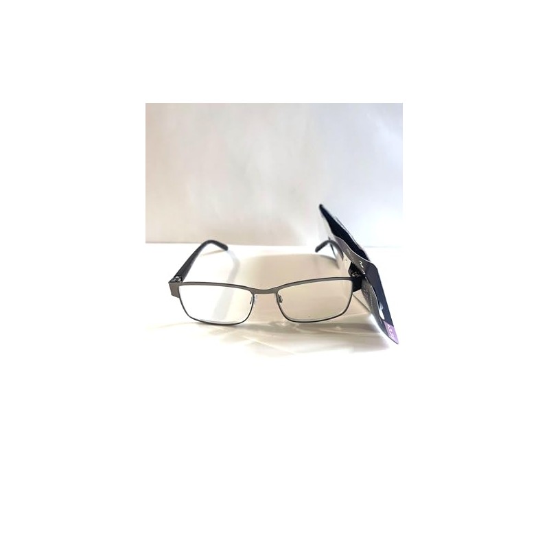 Foster Grant Reading Glasses Magnavision Leo gunmetal +3.25