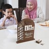 flangairy flangairy Ramadan Countdown Calendar 2025 Wooden Eid Advent Calendar