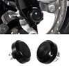 Motorcycle Front Slope Cut Axle Nut Caps Compatible for Harley