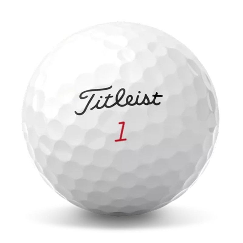 Titleist Pro V1x Performance Alignment Golf Balls 1-Dozen White/Red