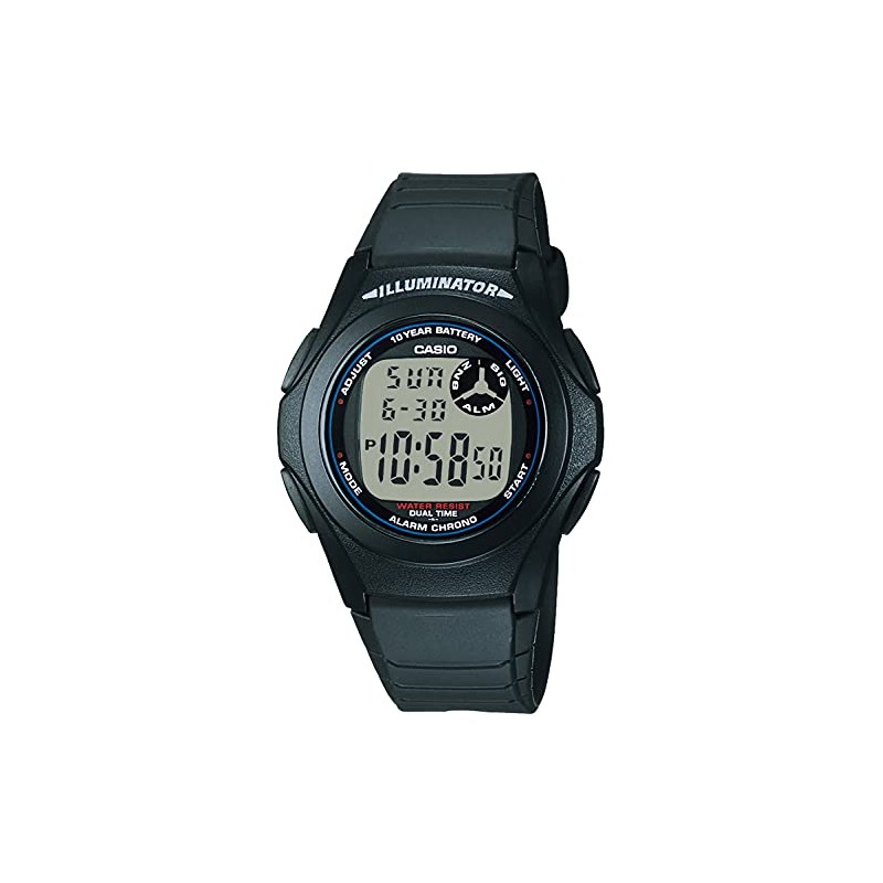 Casio Watch, Collection, Digital Big Face, F-200, 1 piece, Newest
