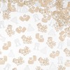 Glitter Bride To Be Confetti, Champagne Gold Silver Diamond Ring