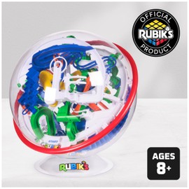 Rubik’s Cube, Rubik’s Tracks 125 3D Gravity Maze & 3D Puzzle Game with 125 Obstacles, STEM Toy Problem-Solving Brain Teaser, Fidget Toy, Sensory Puzzle for Adults, Teens, Kids, for Ages 8 & Up