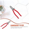 Ipetboom Heavy Duty Glass Breaking Pliers with Curved Jaw Stained