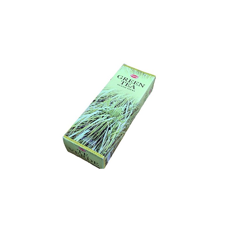 HEM Green Tea GREENTEA Sticks Incense Set of 6