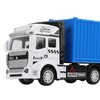 1: 48 Alloy Container Truck Model Toy Highly Simulation Children