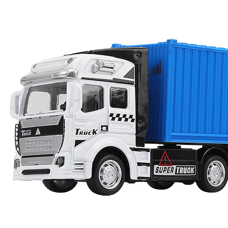 1: 48 Alloy Container Truck Model Toy Highly Simulation Children