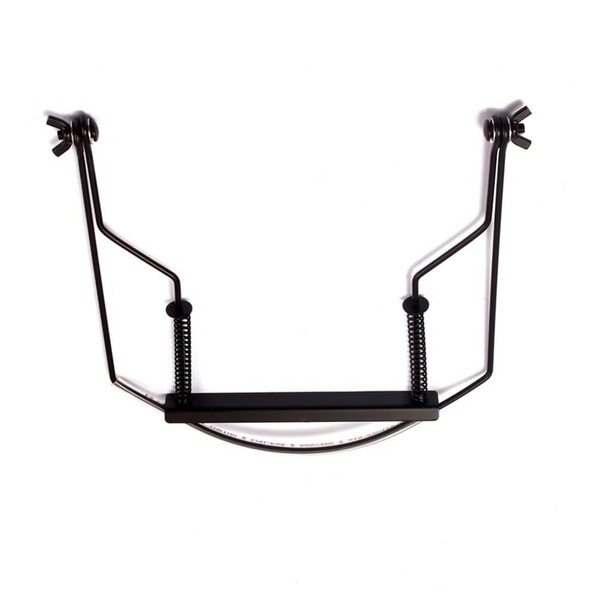 Mikinona 10Holes Harmonica Neck Holder Adjustable Metal Frame Harp Rack