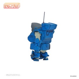 Cavico Choipra Series Armored Trooper Votoms ATH-14-WPC Snapping Turtle, Total Height Approx. 1.9 inches (48 mm), Non-scale, Plastic Model MIM-024-BL (Robot)