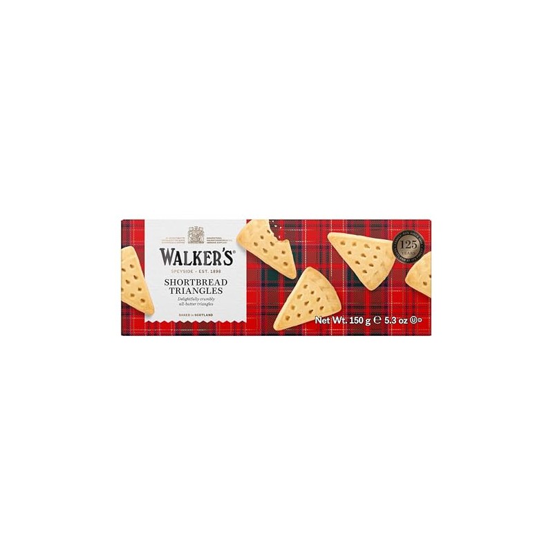 Walkers Classic Shortbread Triangles, 5.3 oz