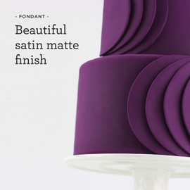 Satin Ice Purple Fondant, Vanilla, 5 pounds