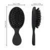 GlamorDove Hair Extension Brush Matte Finish Nylon Teeth Boar Bristle