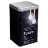 Powdered Sugar Bowl Metal Black Edition Black – Box Sugar