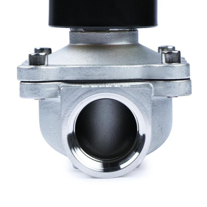 U.S. Solid 1" 24V AC Stainless Steel Electric Solenoid Valve