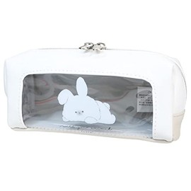 Kamiojapan With You ANIMAL Window Opening Box Pen Pouch, Rabbit