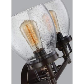 Sea Gull 4414502-782 Two Light Wall / Bath