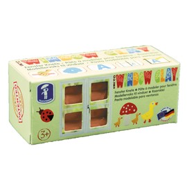 Feuchtmann 628 1408-9 Kneto Window Clay Bar-150 G-Brown, Multi Colour, 150 g