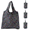 HOLYLUCK Reusable Grocery Bags,Heavy Duty Foldable Shopping Tote Bag, 3