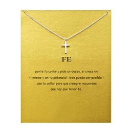 Collar de brújula de la amistad baydurcan con colgante de elefante de la buena suerte, con tarjeta de regalo