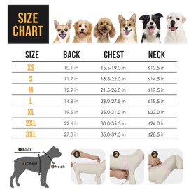 AUTOWT Waterproof Dog Raincoat, Clear Hooded Double Layer Dogs Rain Jacket for Small Medium Large Dogs, Dog Poncho with Reflective Strip Adjustable Velcro Straps and Storage Pocket